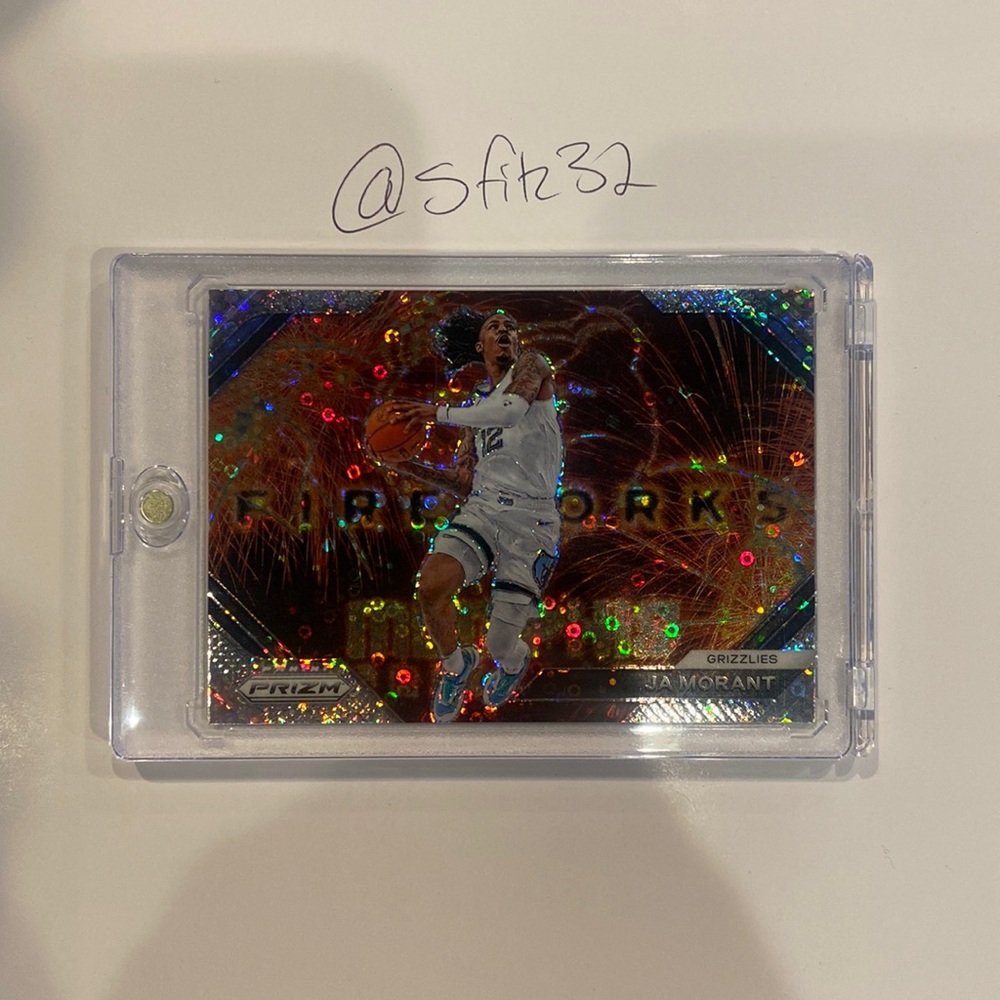 Ja Morant Fireworks Prizm